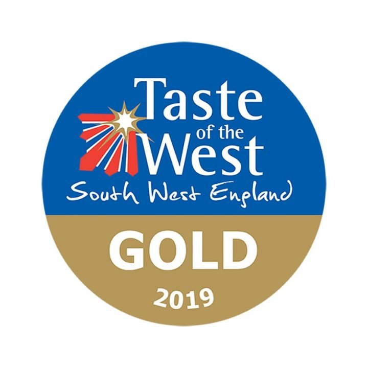 One of three Taste of the West Gold Awards on the wall behind the counter.